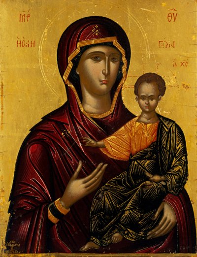 Neitsyt Hodegetria tekijältä Lambardos Emmanuel